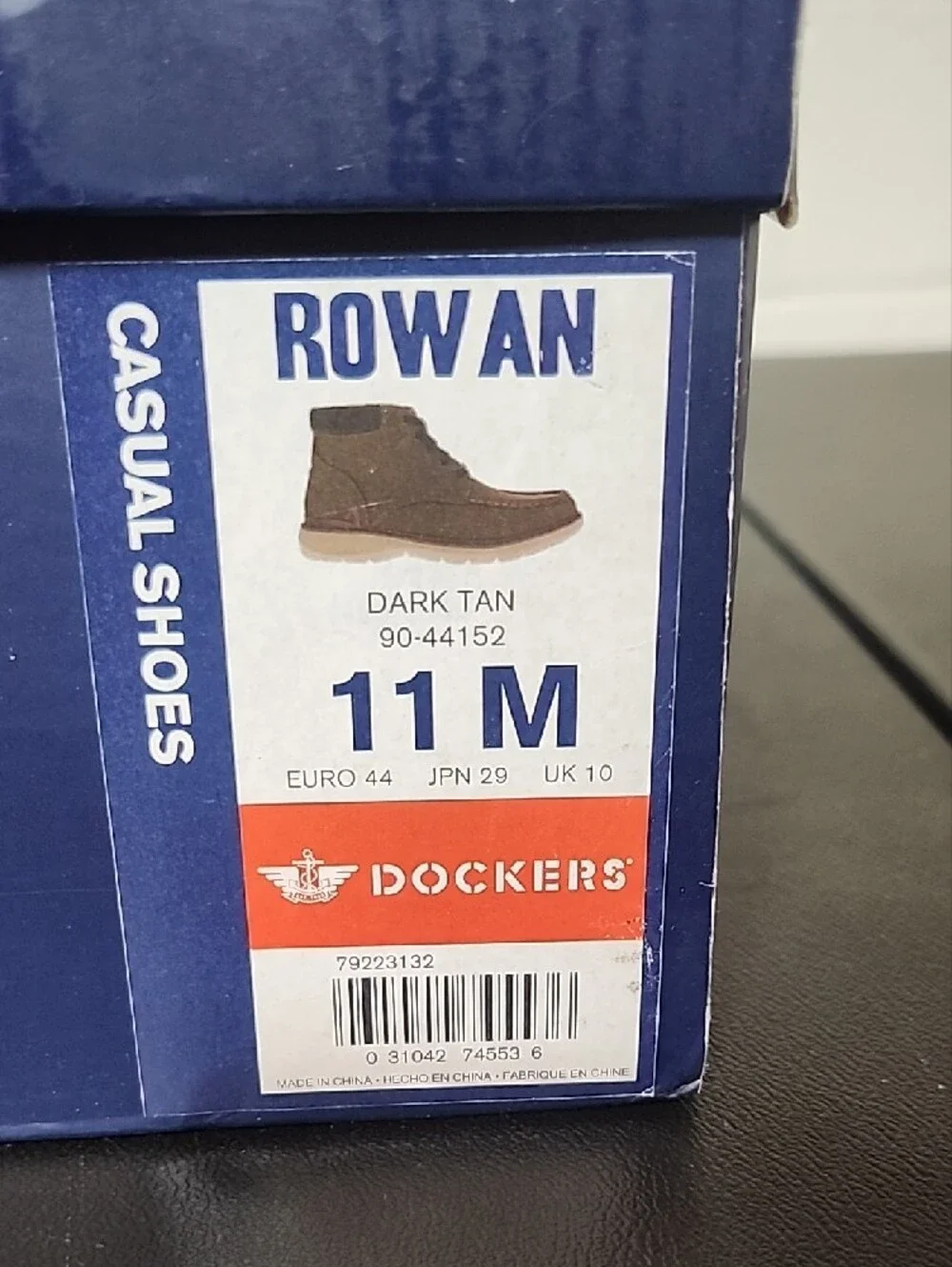 Dockers Men's Brown Lace-Up Chukka Boots